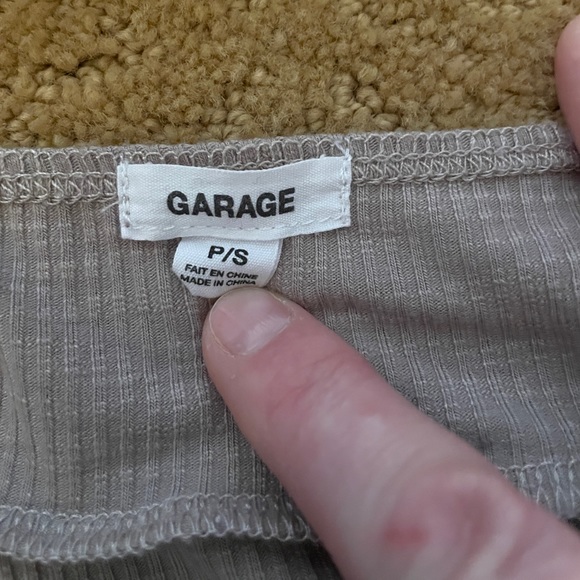 Two Garage Cropped Tanks - Picture 2 of 5